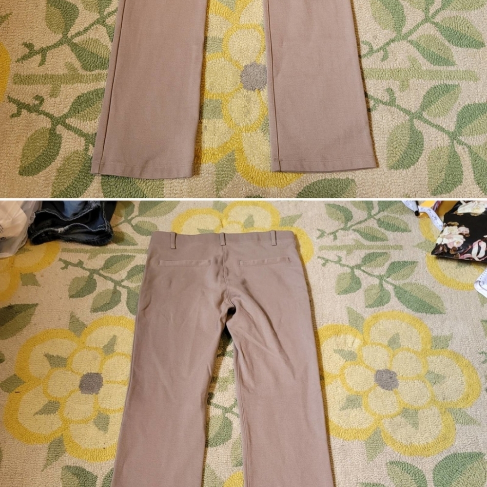 betabrand straight leg yoga career pant